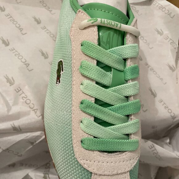 NIB Lacoste For FP Movement Free People Club Low Sneakers US Size 6 EU 37 $125 - Picture 8 of 8